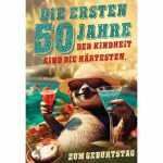 Kurt Eulzer Glückwunschkarte 50. Geburtstag Faultier...