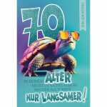 Kurt Eulzer Glückwunschkarte 70. Geburtstag...