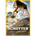 Kurt Eulzer Gutscheinkarte Pop-up Bagger Geld