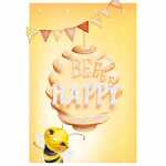 Kurt Eulzer Gutscheinkarte Pop-up Biene Honig Glimmer