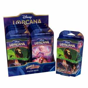 Ravensburger Display Disney Lorcana Set 5 Starter Deck 8 Stück