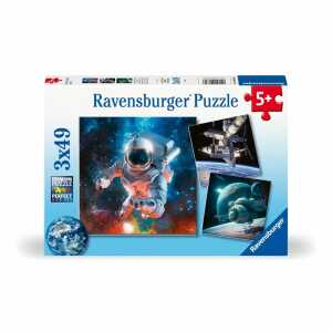 Ravensburger Puzzle Abenteuer Weltraum 3x49 Teile