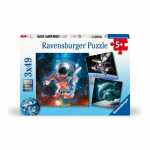 Ravensburger Puzzle Abenteuer Weltraum 3x49 Teile