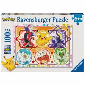 Ravensburger Puzzle Pokémon Karmesin und Purpur 100 Teile