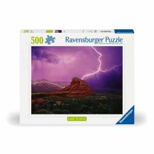 Ravensburger Puzzle Pinke Gewitterstimmung 500 Teile