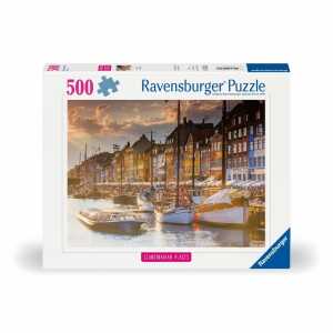 Ravensburger Puzzle Sonnenuntergang in Kopenhagen 500 Teile