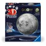 Ravensburger 3D Puzzle-Ball Der Mond Glow in the Dark 72...