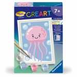 Ravensburger Malen nach Zahlen Fröhliche Qualle...