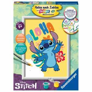Malen nach Zahlen Disney Lilo & Stitch Charakter Stitch Serie D