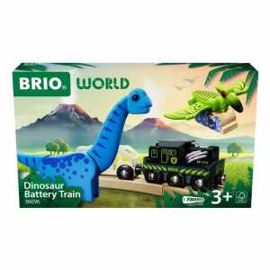 BRIO Batteriezug-Set Dinosaurier 5 Teile Holz