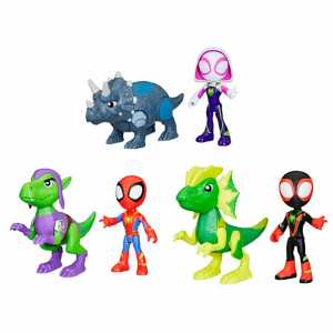 Actionfiguren-Set Marvel Spidey und seine Super-Freunde Held mit Dino