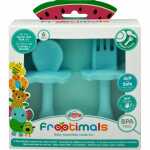 Besteck-Set Melephant Frootimals Löffel u Gabel blau...