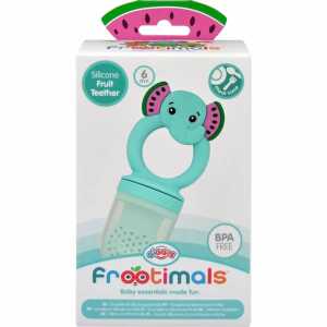 Fruchtsauger Melephant Frootimals blau Silikon