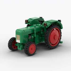 Bausteinsatz Brixies Plus Fendt Dieselross F28 Club Collection grün