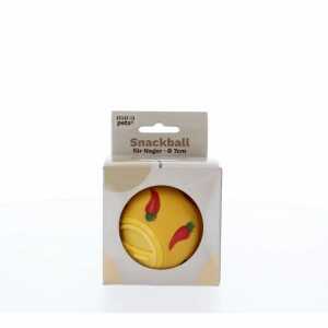 Nagerzubehör Snackball gelb Ø7cm