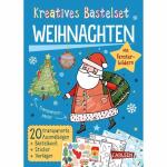 CARLSEN Bastelset Weihnachten mit Fensterbildern