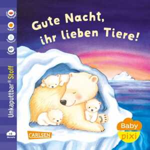 Kinderbuch Unkaputtbar Stoff Baby Pixi 165 Gute Nacht Ihr lieben Tiere