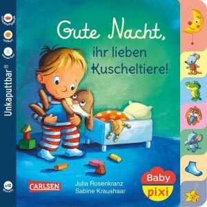 Kinderbuch Baby Pixi 73 Gute Nacht, ihr lieben Kuscheltiere
