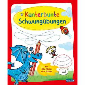 CARLSEN Übungsbuch Kunterbunte Schwungübungen