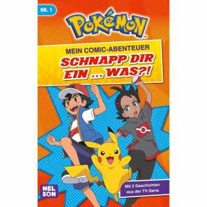Nelson Kinderbuch Pokémon Mein Comic-Abenteuer Schnapp dir ein …was?!
