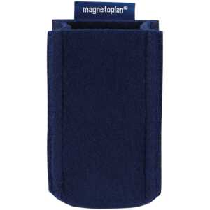 Stifteköcher magnetoTray SMALL blau Ø6x10cm Filz mit Magneten