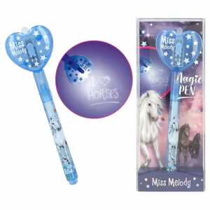 Depesche Miss Melody Geheimstift mit LED Licht blau 1,8x5,6x14,2cm