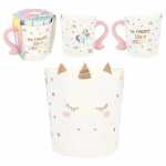 Depesche Ylvi Becher EINHORN 300ml Porzellan