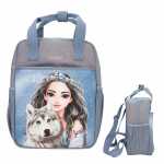Depesche TOPModel Rucksack WOLF 12x20x27cm