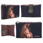 Miss Melody Portemonnaie GLITTER HORSE dunkelblau...