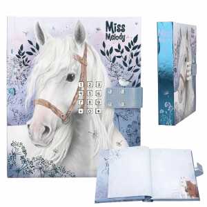 Depesche Miss Melody Tagebuch mit Code und Sound Motiv 2 3,5x15x18cm