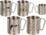 OOTB Edelstahlbecher mit Karabiner Travel