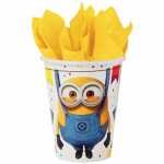 amscan Pappbecher Minions Despicable Me 250ml 8 Stück