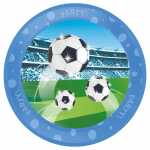 Partyteller Soccer Fans Ø21cm wiederverwendbar