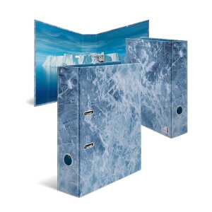 Herma Motiv-Ordner Karton A4, 7 cm Rückenbreite Ice
