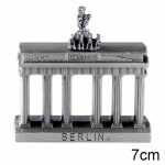 Muddastadt Brandenburger Tor Miniatur Metall groß 7cm