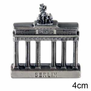 Muddastadt Brandenburger Tor Miniatur Metall klein 4cm