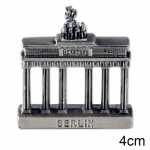 Muddastadt Brandenburger Tor Miniatur Metall klein 4cm
