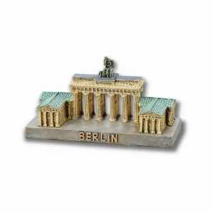 Muddastadt Brandenburger Tor Miniatur Poly groß 11,5cm