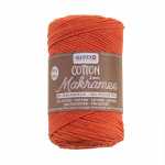 GLOREX Makramee Cotton neonorange 2mmx225m 250g