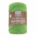 GLOREX Makramee Cotton neongrün 2mmx225m 250g
