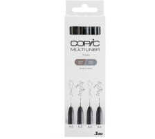 Copic Multiliner-Set schwarz 0.3mm/0.5mm 4 Stück