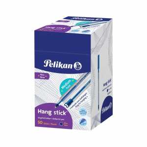Pelikan Kugelschreiber Hang Stick blau Schachtel