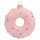 Iden Basic Baumschmuck Donut 9x3,8x11cm