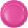 Partyteller uni pink Ø23cm 10 Stück
