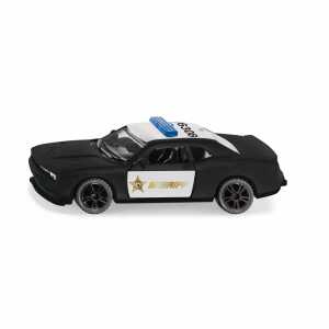 siku Dodge Challenger SRT County Sheriff mit Anhängerkupplung & Türen