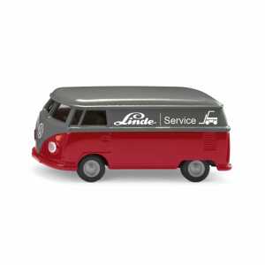 siku VW T1 Transporter mit Anhängerkupplung & Türen 1:50