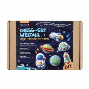 GLOREX Giess-Set Weltall Pappkarton