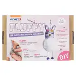 GLOREX DIY-Set Alpaka Fluffy Pappkarton