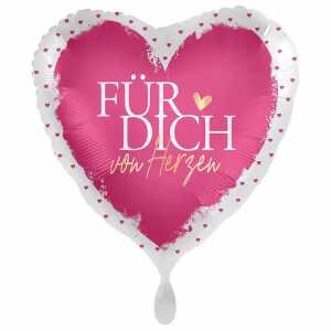 amscan Folienballon Für Dich Herz