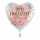 amscan Folienballon Zur Hochzeit Herz 43cm